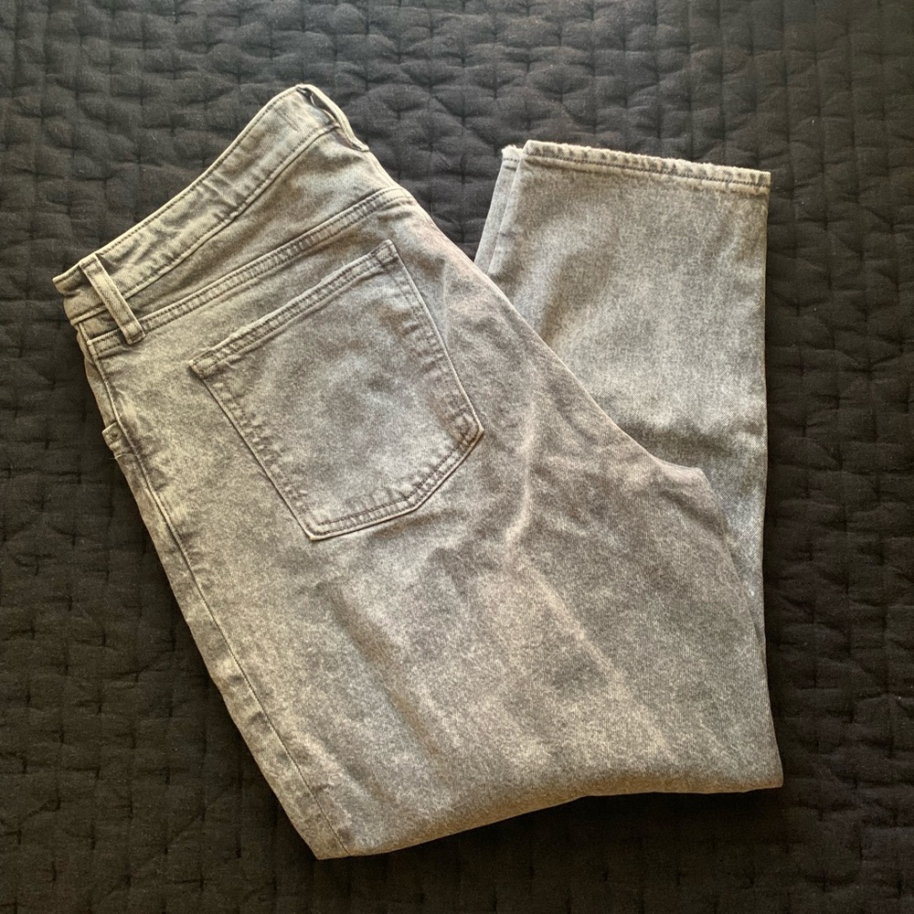 The mom high rise jeans